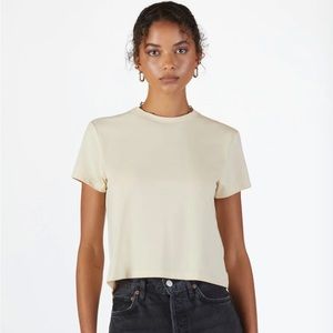 Classic Cream Short Sleeve Tee